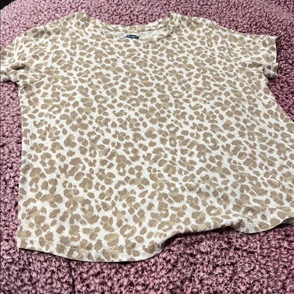 Leopard Print Kids Shirt